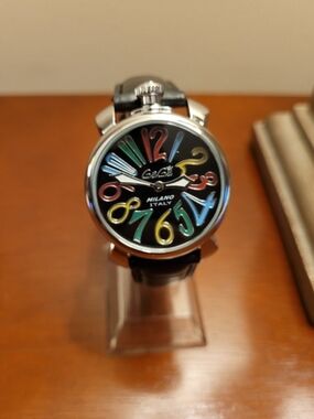 New Black Rare 2025 GaGa Milano Italian 40MM Women's Watch